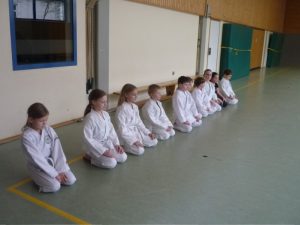 Karate für Anfänger Kindergruppe